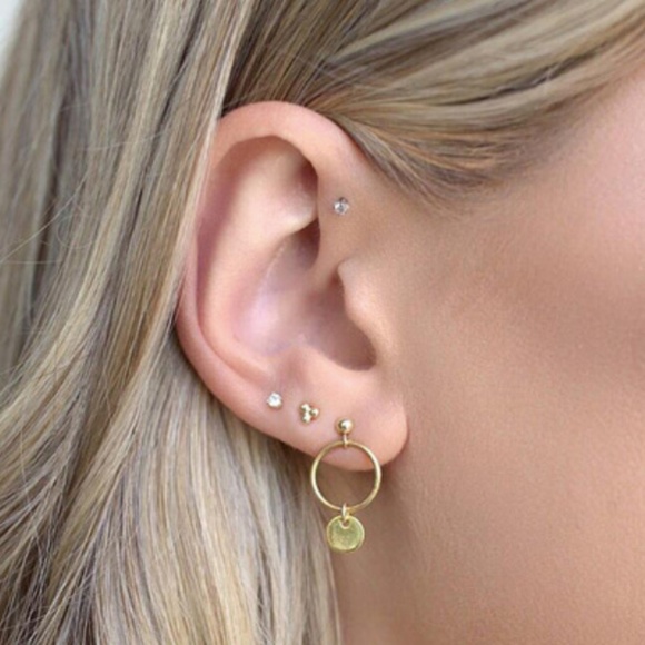 Myth X Dream Jewelry - 💕Last one Unique Design//Stud Earrings Set Gold